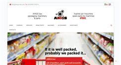 Desktop Screenshot of amgs-sas.com