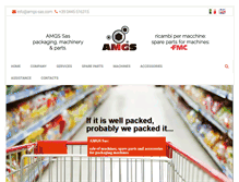 Tablet Screenshot of amgs-sas.com